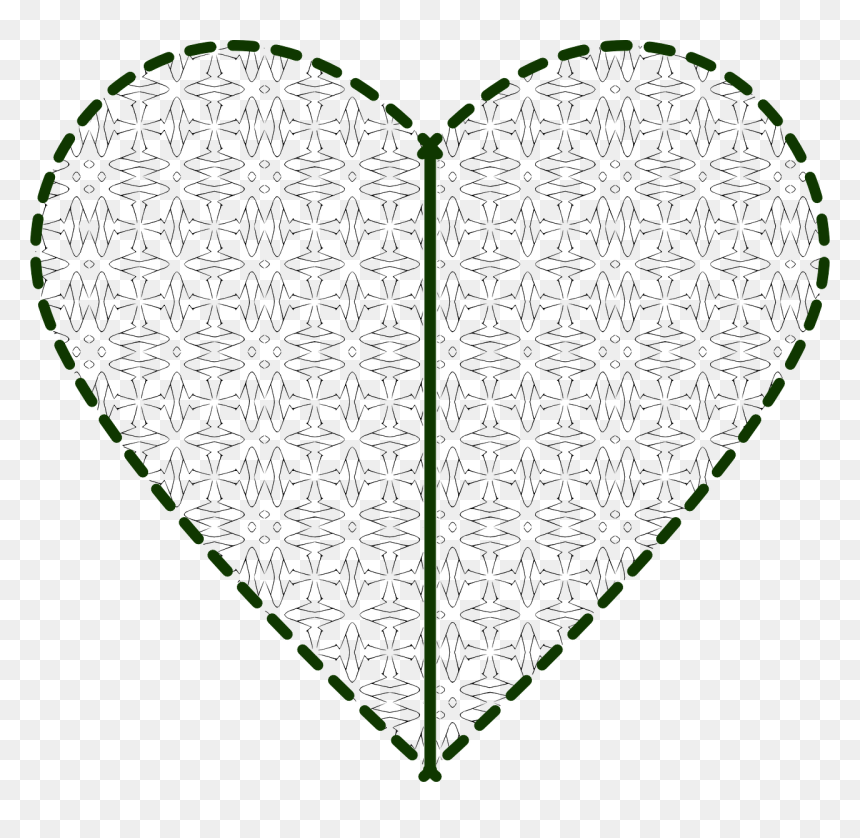 Vector Graphics, HD Png Download - heart pattern png