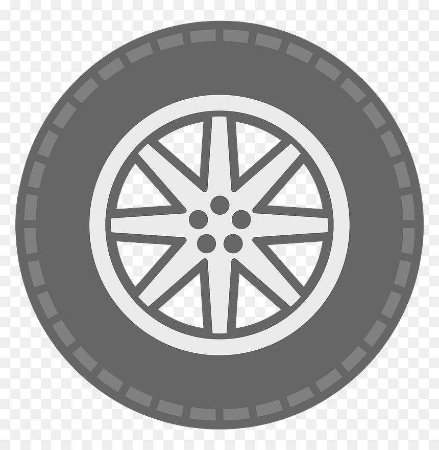 Automobile Tire Clipart - きんぐ食堂, HD Png Download - tire clipart png
