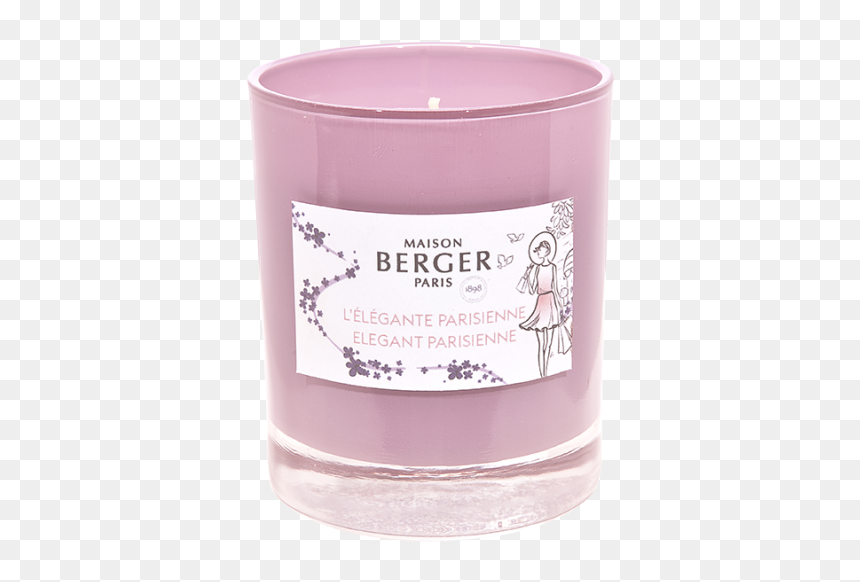 Elegante Parisienne Scented Candle - Candle, HD Png Download - purple flame png