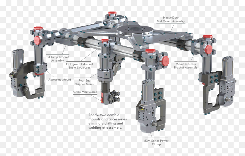 Power Clamp Destaco, HD Png Download - body builder png