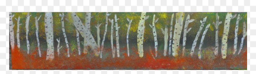Oil On Canvas, HD Png Download - aspen tree png