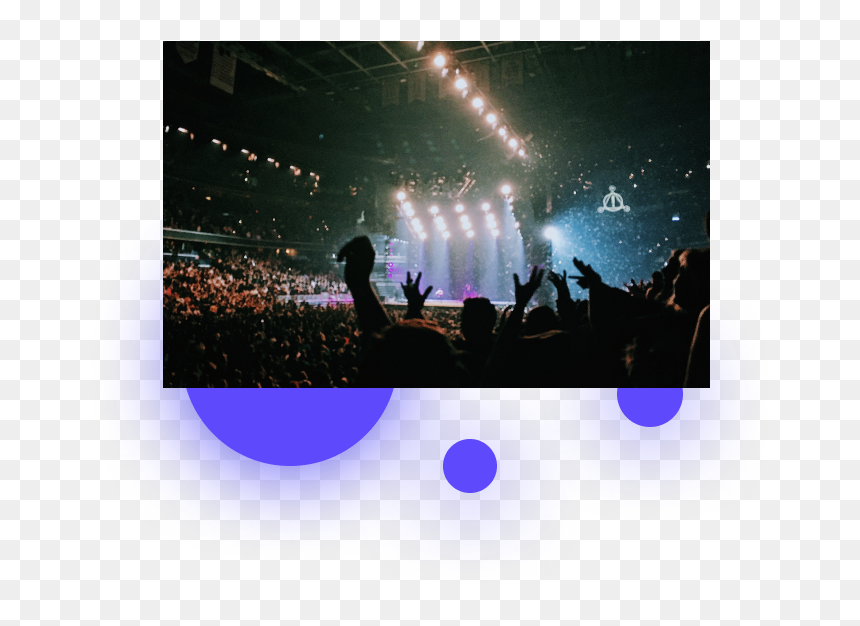 Rock Concert, HD Png Download - concert stage png