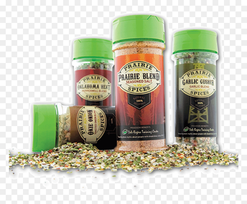 Four Prairie Spices Bottles - Whole Grain, HD Png Download - spice png