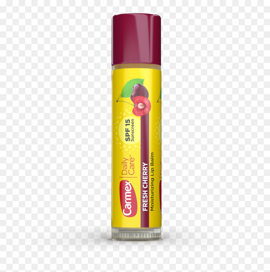 Strawberry Carmex Lip Balm, HD Png Download - lip print png