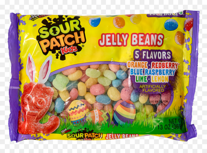 Sour Patch Jelly Beans, HD Png Download - jelly beans png