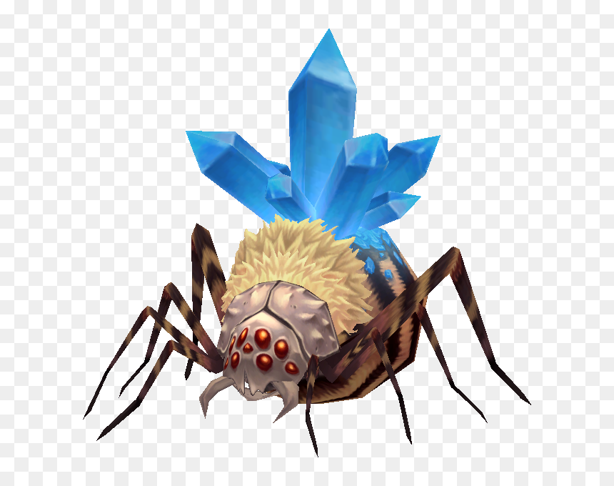 Grand Fantasia Wikia - Crystal Spider, HD Png Download - ice crystal png