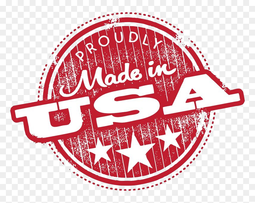 Made In Usa - Made In The Usa Logo Vintage, HD Png Download - bandera de usa png