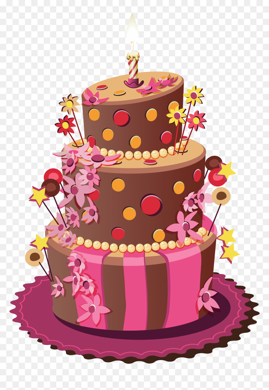 Birthday Cake Wedding Cake Sugar Cake Torte - Birthday Cake Png File, Transparent Png - wedding cake png