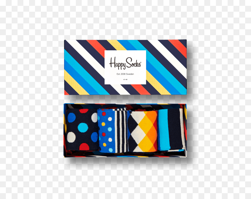 Stripe Gift Box Happy Socks, HD Png Download - stripe pattern png