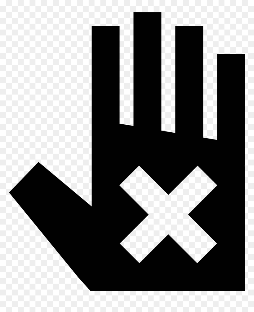 The Xx, Transparent Png - Don T Worry Nobody's Perfect, Png Download - stop hand png