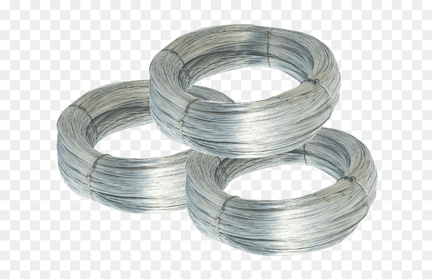 Three Rolls Of Galvanized Steel Wires On White Background - 3 Mm Çelik Tel, HD Png Download - chicken wire png