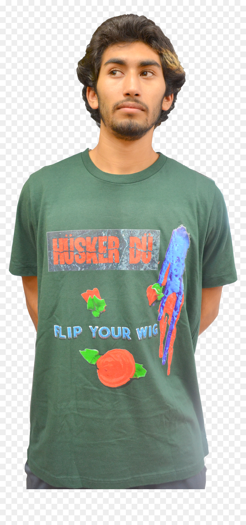 "flip Your Wig - Hüsker Dü Shirt, HD Png Download - male wig png