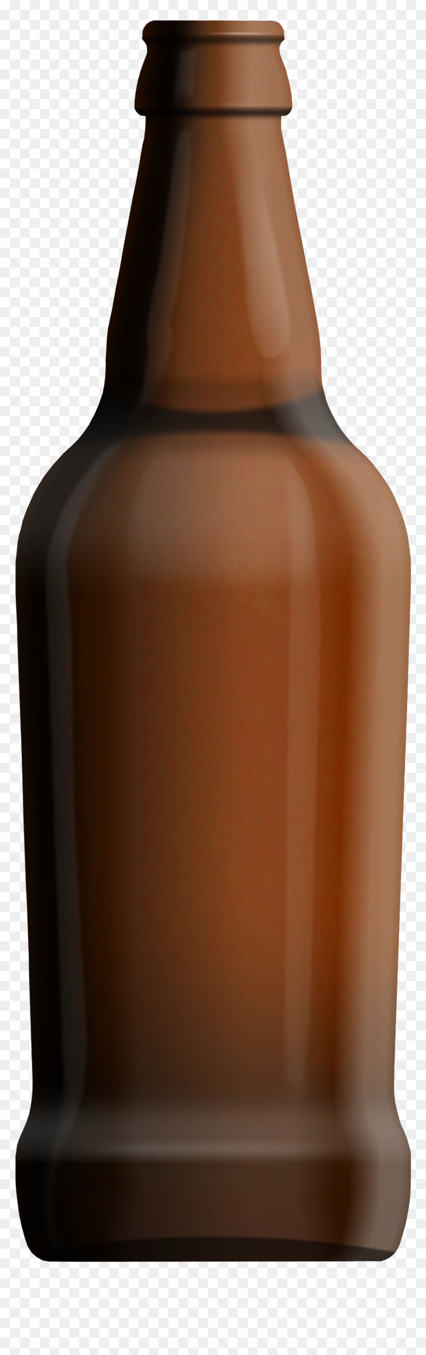 Brown Bottel Free Clipart Download, HD Png Download - beer bottle vector png