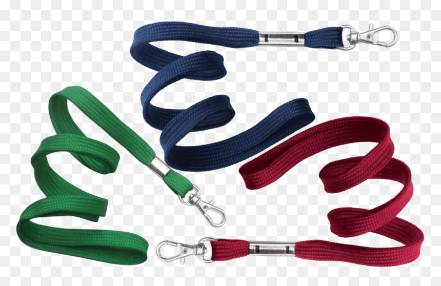 Tubular 10mm Lanyards With Trigger Hook - Strap, HD Png Download - lanyard png