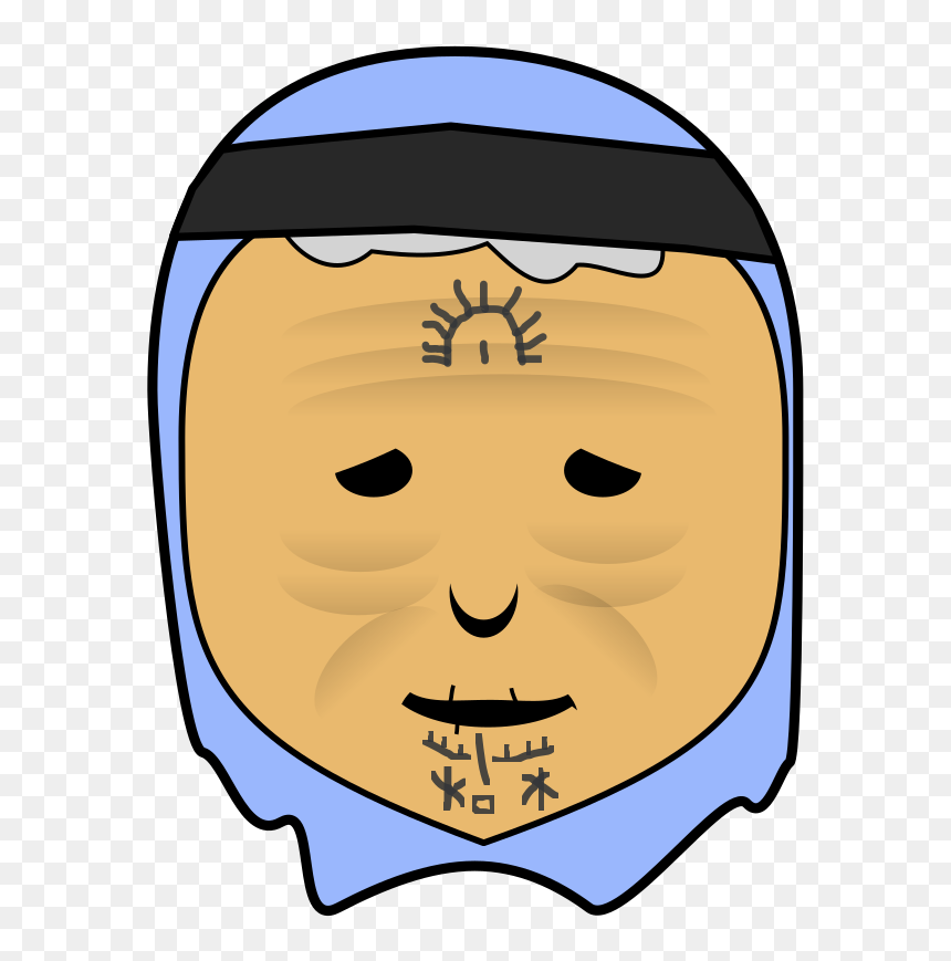 Kurdish Woman"s Face Tattoo - Kurdistan Tattoo Png, Transparent Png - face tattoos png