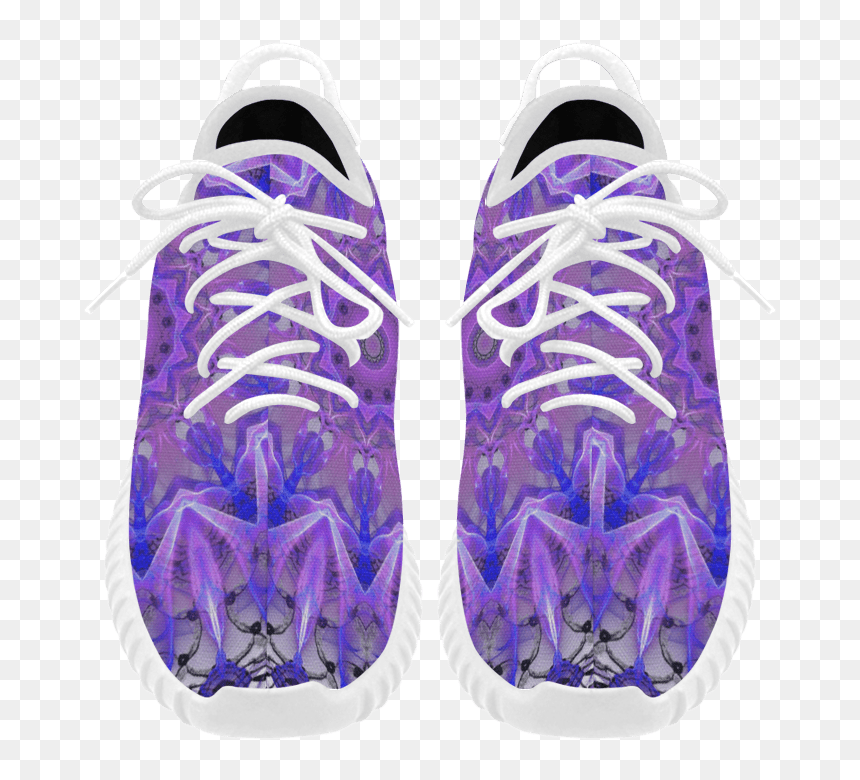 Abstract Plum Ice Crystal Palace Lattice Lace Grus - Sneakers, HD Png Download - ice crystal png