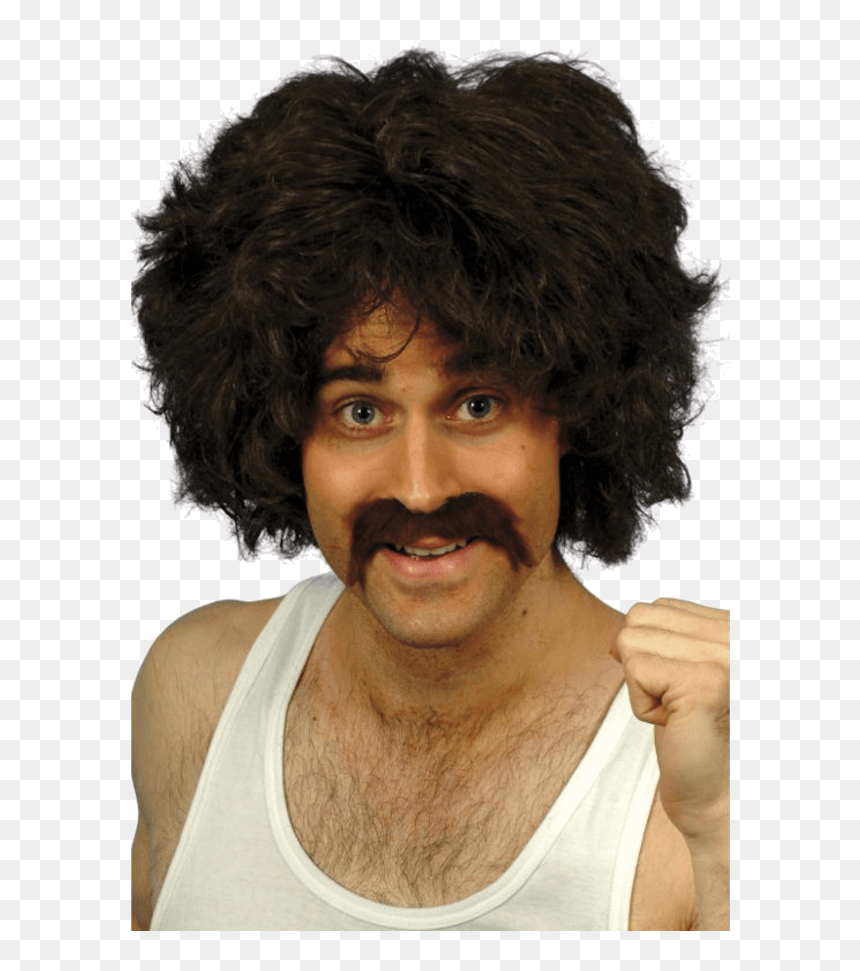 Male Wig Png, Transparent Png - male wig png