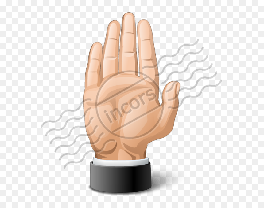 Illustration, HD Png Download - stop hand png