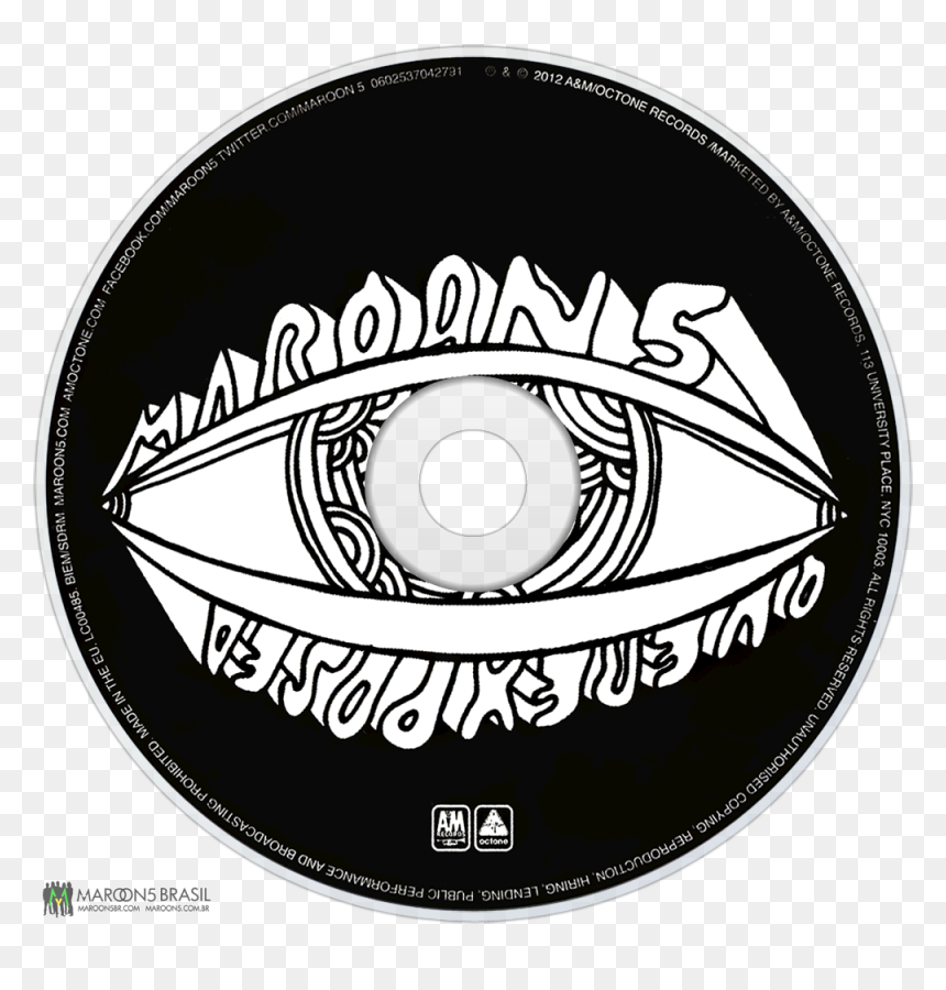 Simbolo De Wiz Khalifa , Png Download - Maroon 5 Overexposed Cd, Transparent Png - wiz khalifa png