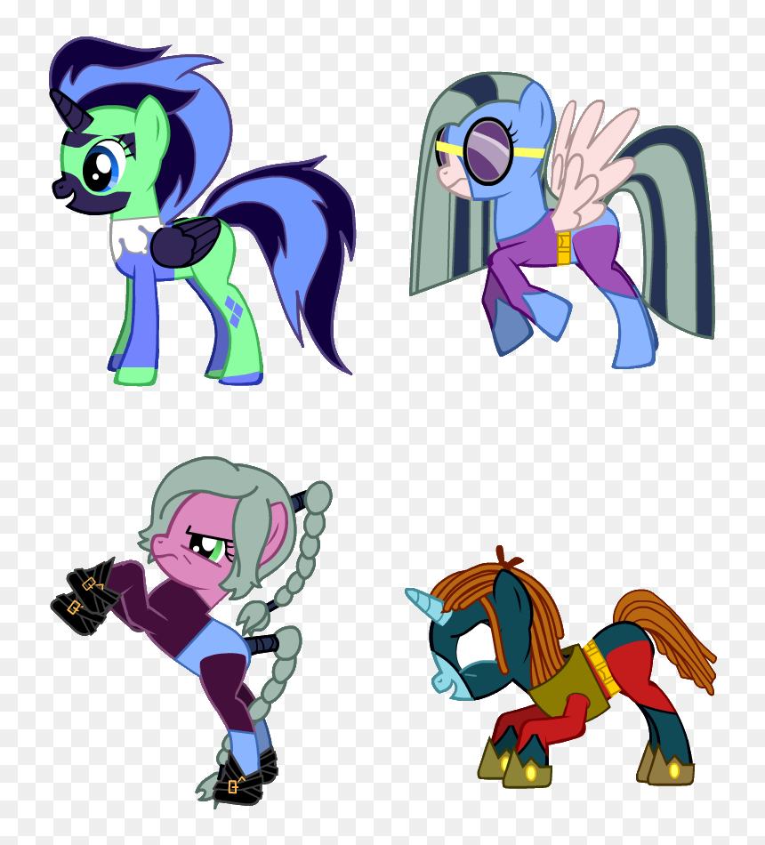 Fanmade Pony Superheroes - Cartoon, HD Png Download - superheroes png
