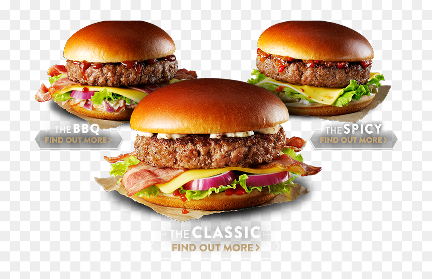 Transparent Mcdonalds Food Png - Mcdonalds Signature Burger, Png Download - fast food png