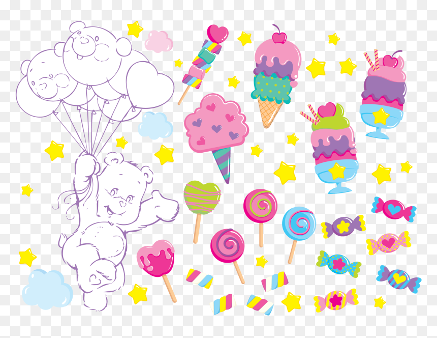 Clip Art, HD Png Download - care bears png