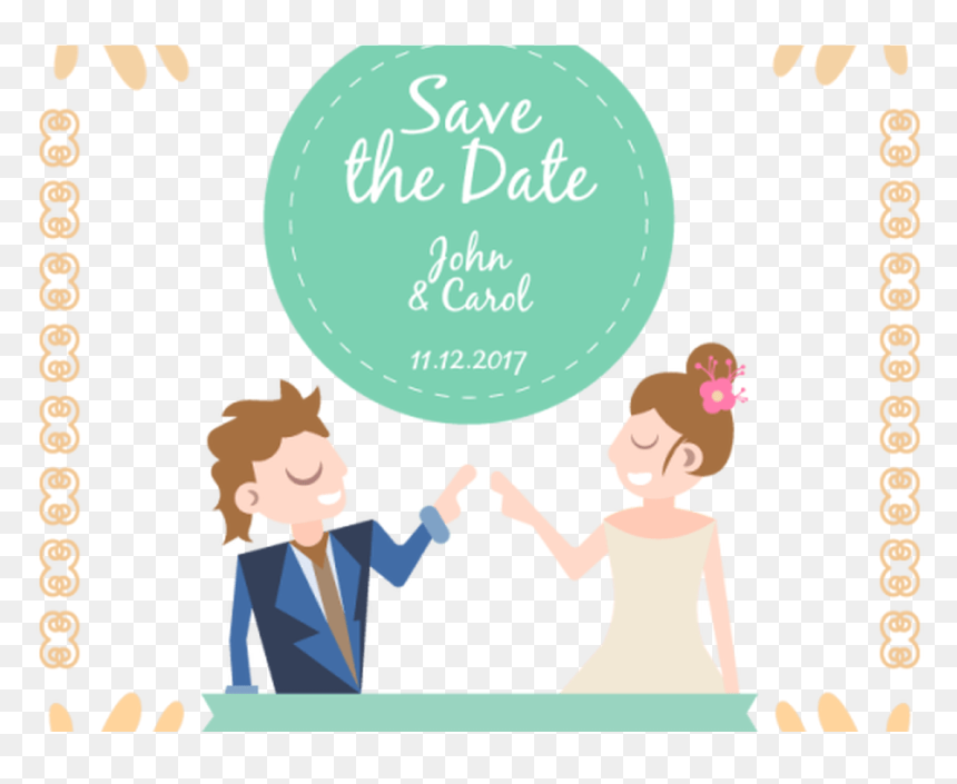 Wedding Crown Vector Freeuse Stock Invitation Techflourish - Wedding Invitation, HD Png Download - wedding couple png