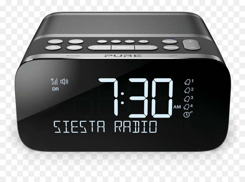 Radio Clock, HD Png Download - digital clock png