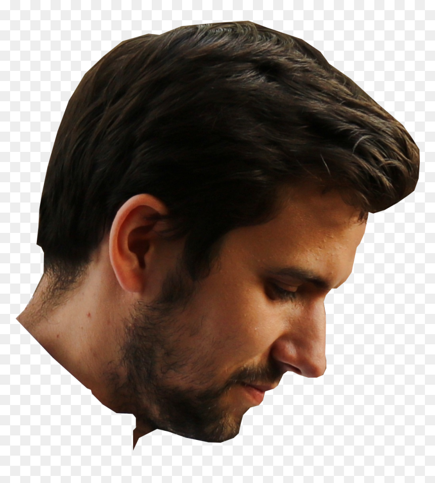 Hair Wig Png For - Caesar Cut, Transparent Png - male wig png
