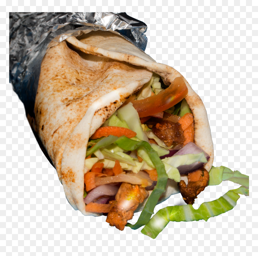 Transparent Kebab Clipart - Gyro, HD Png Download - fast food png