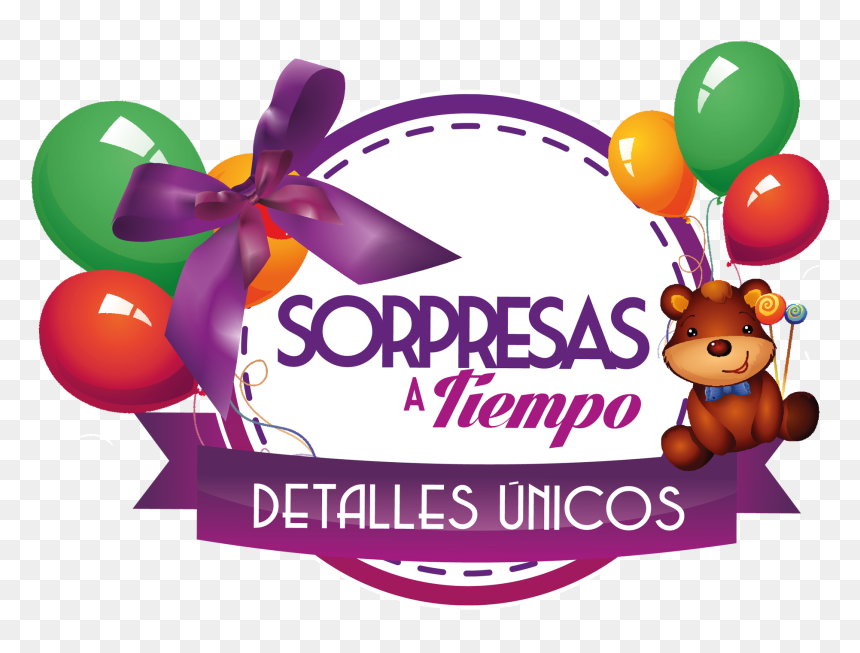 Sorpresas, Regalos, Obsequios, Detalles, Anchetas,, HD Png Download - globos de cumpleaños png