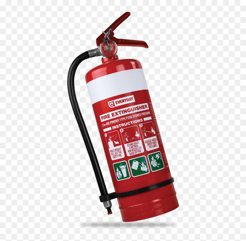Everyday Fire Extinguisher, HD Png Download - fire extinguisher png
