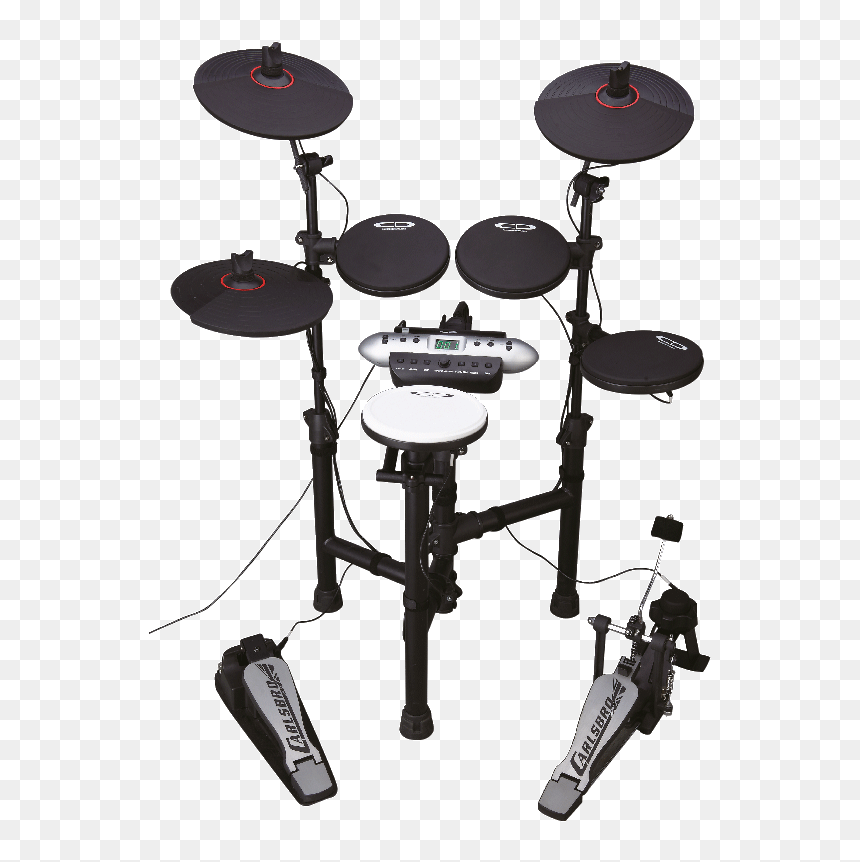 Compact Electric Drum Kit, HD Png Download - drum set png