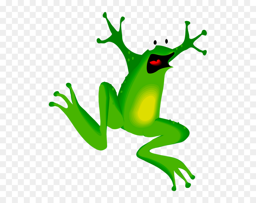 Frog Clip Art, HD Png Download - jump png