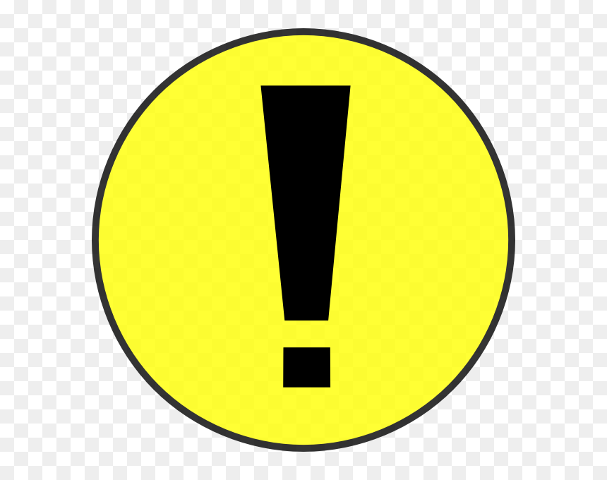 Warning Clip Art At Clker - Circle, HD Png Download - auto png
