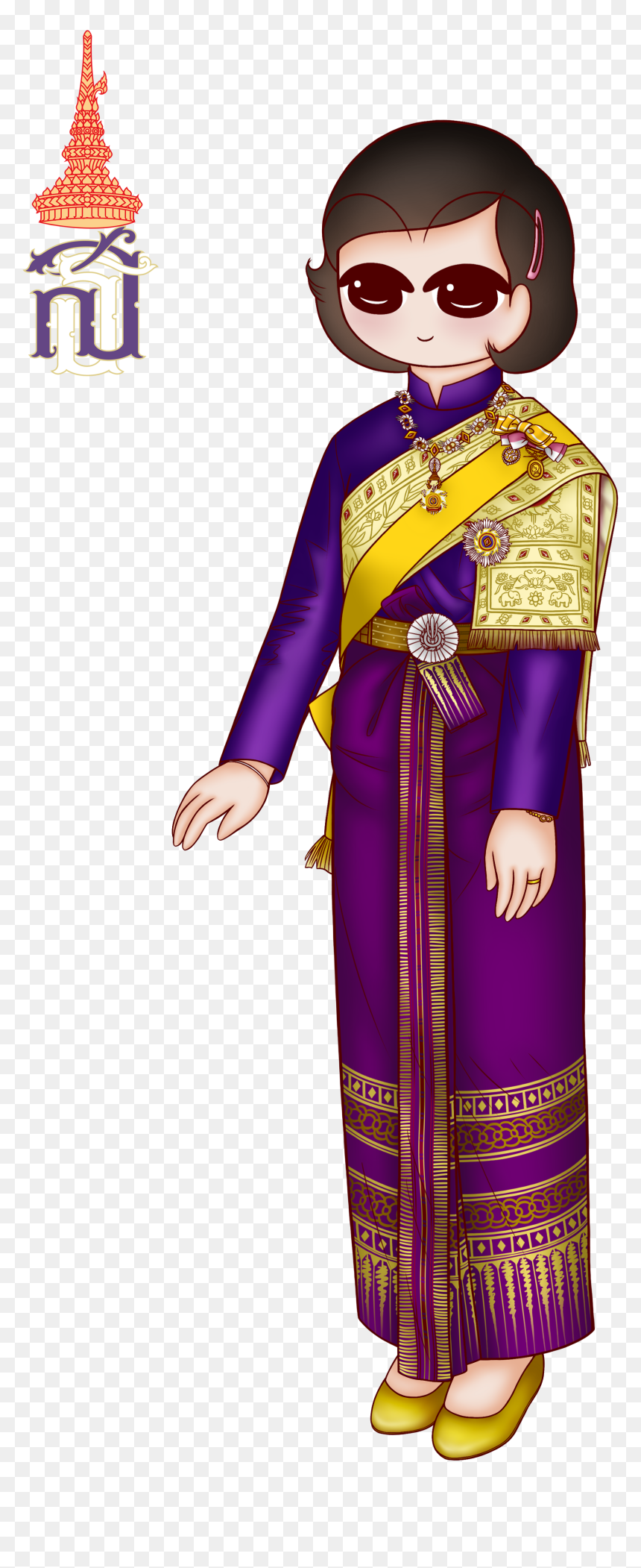 พระเทพ - Illustration, HD Png Download - silk png