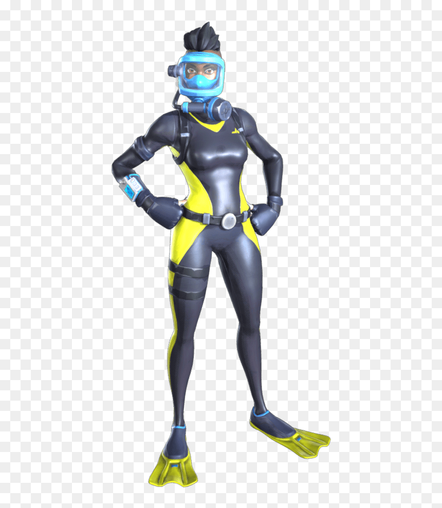 Reef Ranger Outfit - Fortnite Reef Ranger Png, Transparent Png - reef png