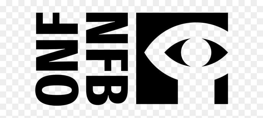 Onf Logo Noir-black - National Film Board Of Canada Animation Logo, HD Png Download - film slate png