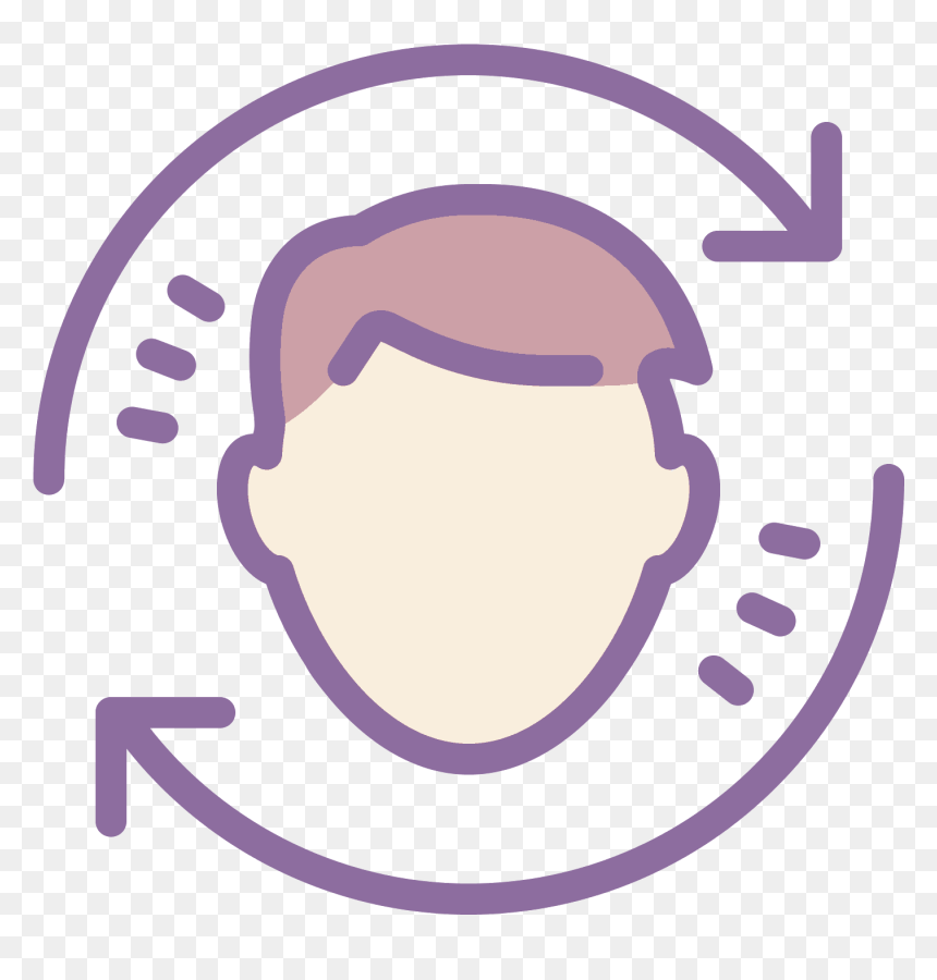 Life Cycle Icon - Add User Png, Transparent Png - lol face png