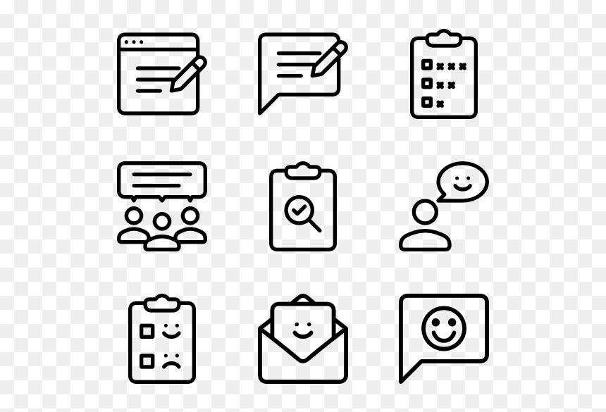 Vector Icons Education, HD Png Download - feedback png