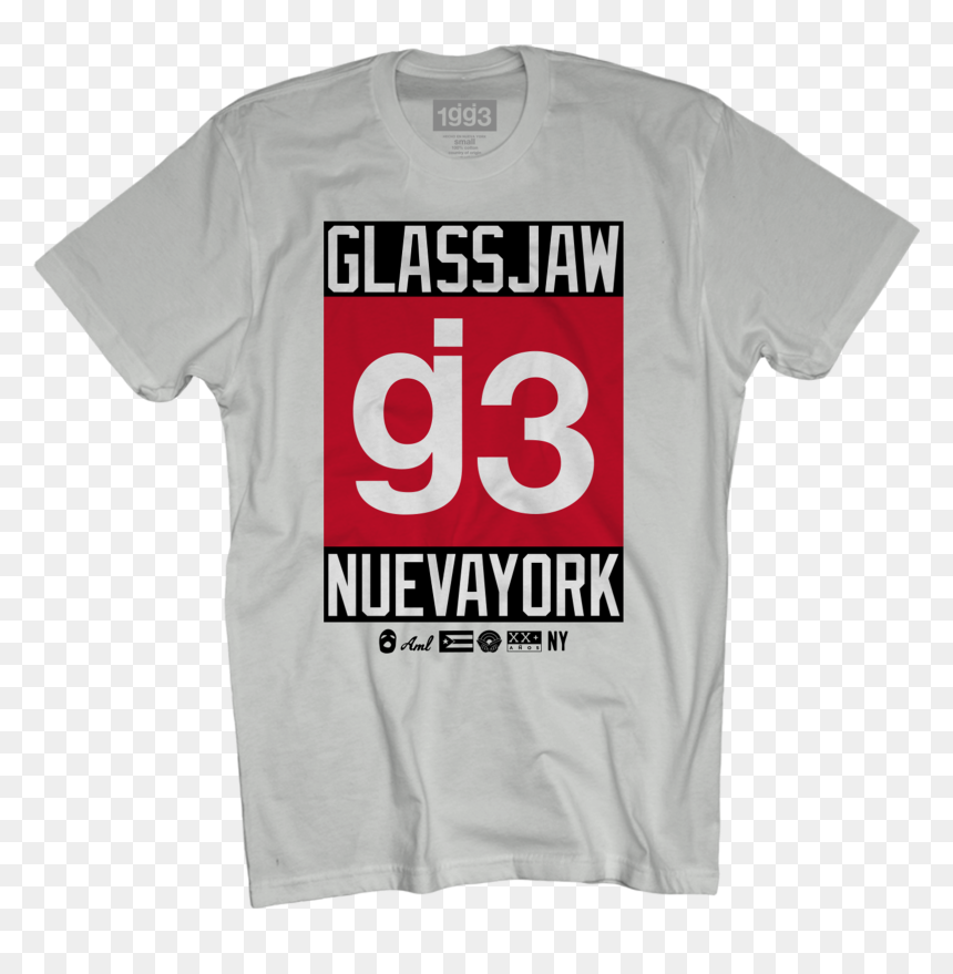 Cb G3 Nueva York White T-shirt - Active Shirt, HD Png Download - white t shirt template png