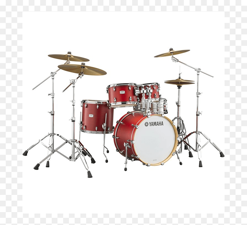 Drum Yamaha, HD Png Download - drum set png