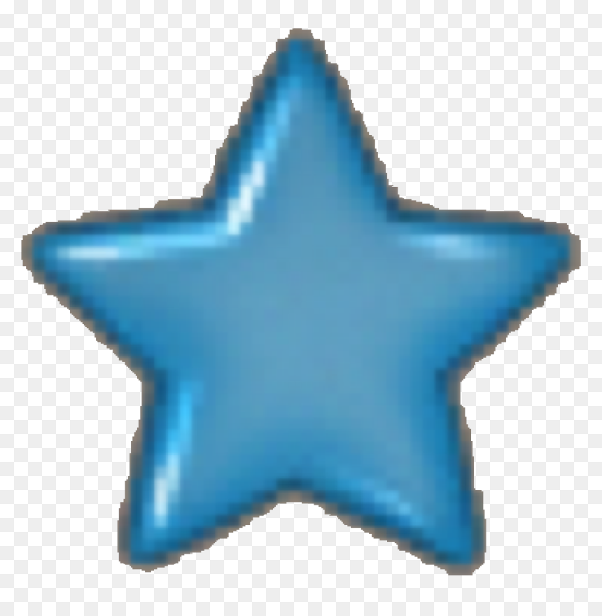 Blue Star Icon - Balloon, HD Png Download - blue balloon png