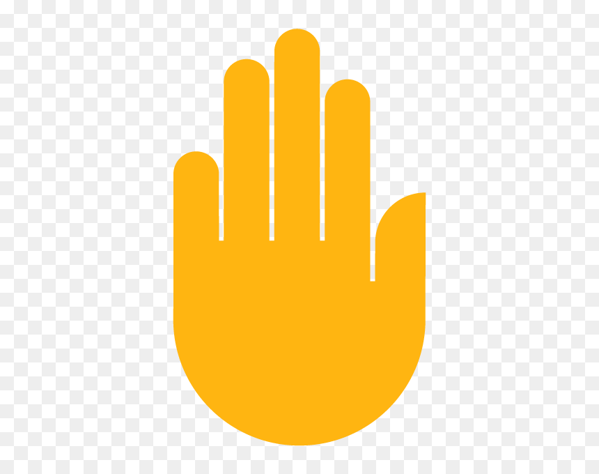 Stop Coronavirus In Construction - Illustration, HD Png Download - stop hand png