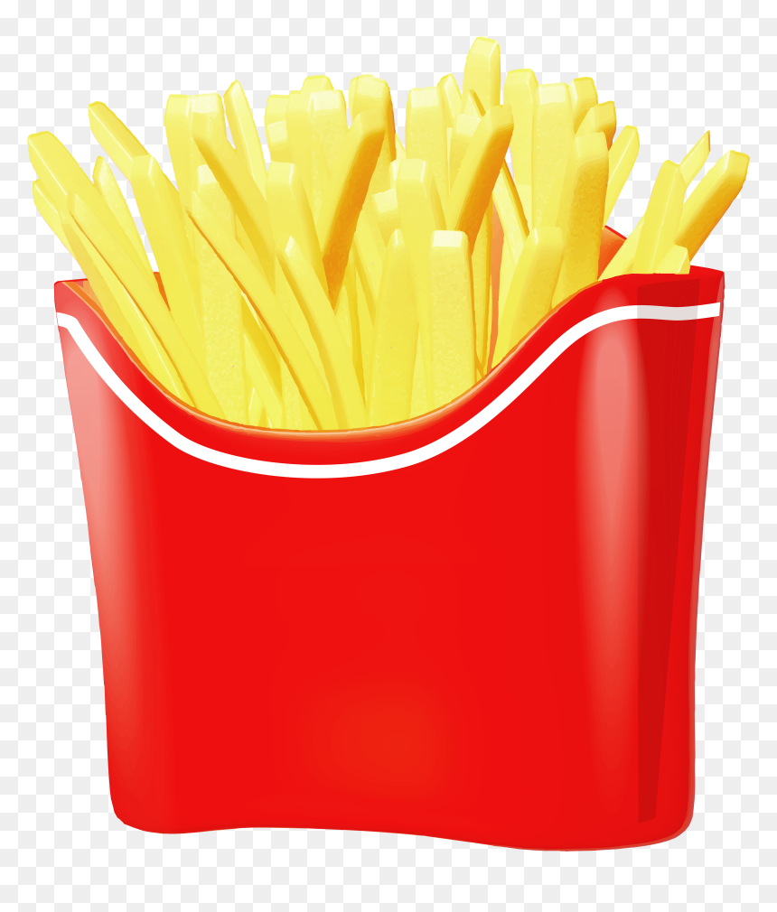 Mcdonalds Clipart Fry - French Fries, HD Png Download - mcdonalds fries png