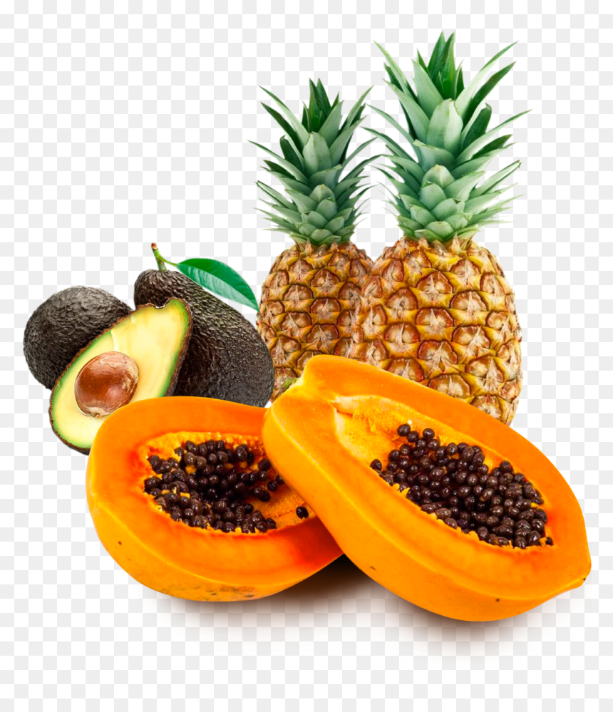 Organic Pineapple, HD Png Download - frutas y verduras png