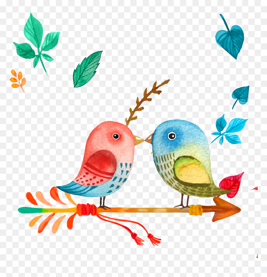 Bird Painting Cartoon Transprent Png Free Download - Clipart Feather Arrows, Transparent Png - cartoon arrow png