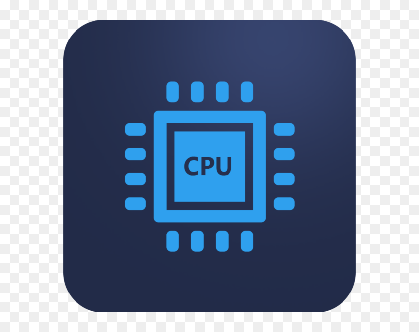 Cpu Z Icon Png, Transparent Png - cpu png