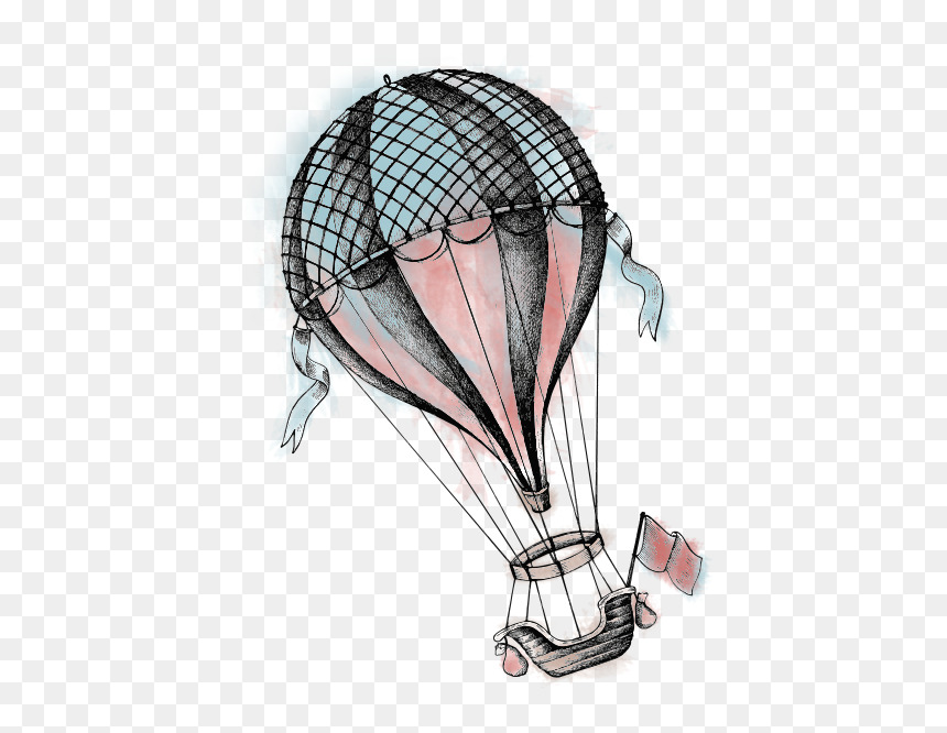 Illustration, HD Png Download - air balloon png