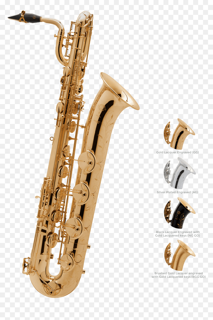 Baryton Saxophone, HD Png Download - saxaphone png